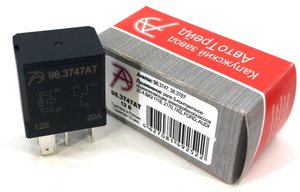 Изображение 3, 98.3747АТ Реле электромагнитное 12V 5-ти контактное 20/10А переключающее АВТОТРЕЙД
