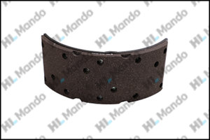 Изображение 4, EX583055LA00 Колодки тормозные HYUNDAI HD65 (15-) барабанные (110мм) (1шт.) MANDO