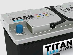 Изображение 5, 6СТ110(0) Аккумулятор ТИТАН Euro Silver 110А/ч обратная полярность