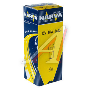 Изображение 2, 175113000 Лампа 12V R18W BA15s Stop P25 NARVA