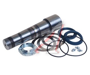 Изображение 1, 030.576 Ремкомплект VOLVO FH12, FL6, FM12, 7, 9 шкворня (шкворень, втулки, прокладки) (Уценка:нетов.вид) SAMPA