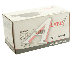 Изображение 3, BD4605 Колодки тормозные ВАЗ-2108 передние (4шт.) LYNX