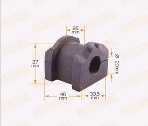 Изображение 2, MP-1104 Втулка стабилизатора MITSUBISHI Lancer (07-) переднего MASUMA
