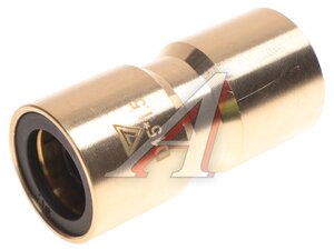Изображение 1, D2.D15x1,5mm Соединитель трубки ПВХ, полиамид d=15х1.5мм прямой латунь ПВХ SEVEN TRUCKS