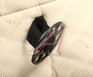 Изображение 3, GRN-400 BK/BK Накидка на сиденье алькантара стеганая/эко-кожа черная (2шт.) Grande AUTOPROFI