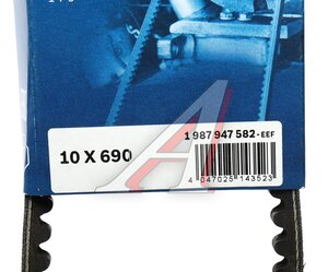 Изображение 6, 1987947582 Ремень приводной клиновой 10х690 BOSCH