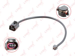 Изображение 1, BW1084 Датчик износа тормозных колодок VW Touareg (10-) передний (1шт.) LYNX