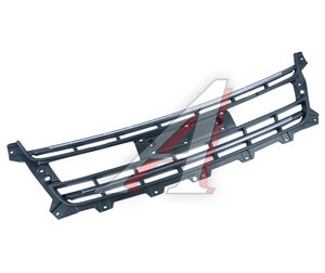Изображение 1, DZ9X259620020 Решетка бампера SHACMAN SHAANXI X6000 переднего верхняя (Уценка: царапины) OE