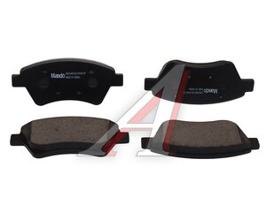 Изображение 1, MPC04 Колодки тормозные RENAULT Megane 2, Scenic 2 передние (4шт.) MANDO