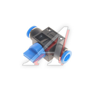 Изображение 1, RF-SHVFF08-08 Фитинг для пластиковых трубок 8x8мм с краном ROCKFORCE