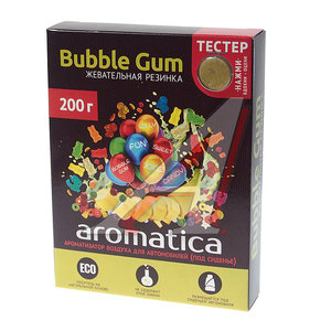 Изображение 2, AR-8 Ароматизатор под сиденье гелевый (Bubble Gum) 200г Aromatica FOUETTE