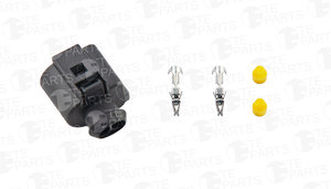 Изображение 1, 7741275 Разъем HYUNDAI KIA электрический (2-х контактный) TE PARTS