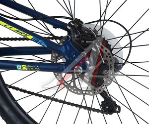 Изображение 4, T19B104-650 B Велосипед 27.5" 21-ск. двухподвесный дисковые тормоза (AL-рама) синий Clark HILAND