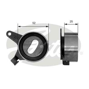 Изображение 2, T41031 Ролик ГРМ KIA Rio (1.2), Spectra, Shuma натяжителя GATES