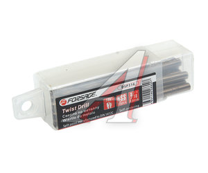 Изображение 2, F-DSP316 Сверло по металлу 4.8х86мм HSS Cobalt (10шт.) FORSAGE
