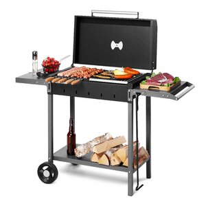 Изображение 6, МАН 203 Мангал-гриль 1285х480х901х2.0мм передвижной GRATAR 