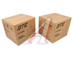 Изображение 7, GTE-TH58001 Стойка ремонтная 8т h=385-600мм 2шт GTE