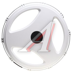 Изображение 1, ТТ-ПЛ-Л01 Колпак колеса R-22.5 заднего пластик (белый) Лучи ТТ