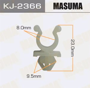 Изображение 4, KJ-2366 Фиксатор NISSAN X-Trail упора капота MASUMA