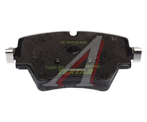 Изображение 4, 2561704 Колодки тормозные BMW 2 (F45, F46) передние (4шт.) TEXTAR