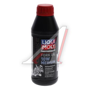 Изображение 2, 1506 Масло для мотовилок и амортизаторов MOTORBIKE FORK OIL MEDIUM 10W синт.0.5л LIQUI MOLY