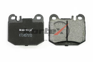 Колодки тормозные MERCEDES ML (W163) задние (4шт.) KORTEX, GDB1457, A1634200920/ A1634200720/ A1634201120,
                                                          фото 2 Изображение 2, KT1457STD Колодки тормозные MERCEDES ML (W163) задние (4шт.) KORTEX
