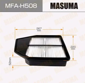 Изображение 2, MFA-H508 Фильтр воздушный HONDA Accord (08-) MASUMA