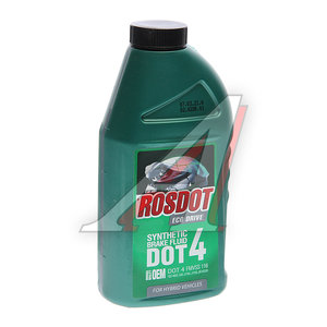 Изображение 1, 430120002 Жидкость тормозная DOT-4 455г ECO DRIVE ROSDOT