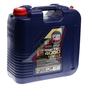Изображение 2, 3794 Масло дизельное TOP TEC Truck 4050 10W40 синт.20л LIQUI MOLY