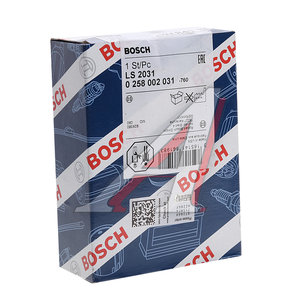 Изображение 4, 0258002031 Датчик кислорода DAEWOO Nexia (1.5) BOSCH