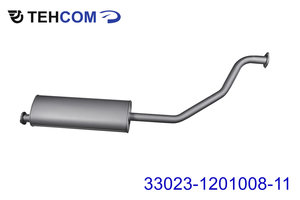 Изображение 1, 33023-1201008-11 Глушитель ГАЗ-3302 дв.ЗМЗ-405 ЕВРО-3 ТЕХКОМ