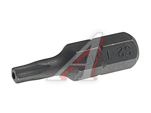 Изображение 1, JTC-1192515 Бита TORX TS15Hх25мм 1/4" 5-ти гранная с отверстием JTC