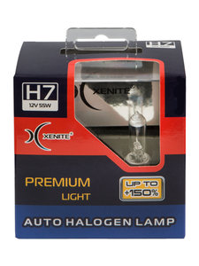 Изображение 5, 1007162 Лампа 12V H7 55W PX26d +150% бокс (2шт.) XENITE