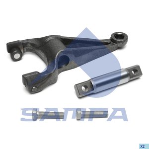 Изображение 1, 020.464A Вилка сцепления MAN TGA (с валом и болтами) SAMPA