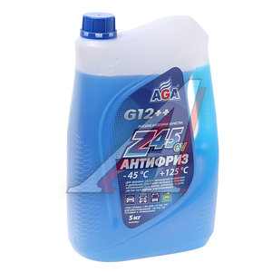 Изображение 1, AGA306Z Антифриз синий -45C 5кг Antifreeze G12++ AGA