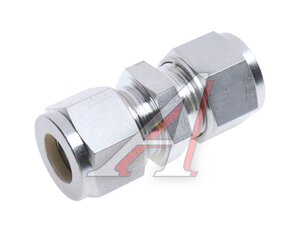 Изображение 1, RizurLok-P-12(О)-12(О)-321 Фитинг прямой обжимной проходной RizurLok-P-12(О)-12(О)-321 РИЗУР