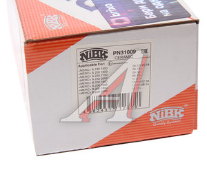 Изображение 5, PN31009 Колодки тормозные MERCEDES B (W242) передние (4шт.) NIBK