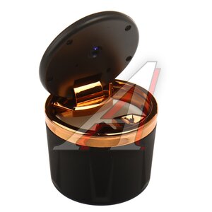 Изображение 2, NO.038 Пепельница в автомобиль с подсветкой и керамической вставкой