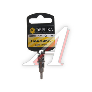 Изображение 1, ER-93203H Бита-головка 1/4" TORX T15х37мм с держателем ЭВРИКА