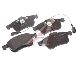 Изображение 2, 0986494453 Колодки тормозные FIAT Doblo (10-) передние (4шт.) BOSCH