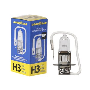 Изображение 1, GY013120 Лампа 12V H3 55W PK22s GOODYEAR
