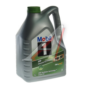 Изображение 1, 157784 Масло моторное Mobil1 ESPx2 0W20 синт.5л MOBIL