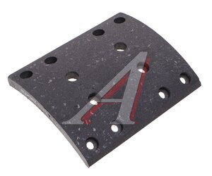 Изображение 1, WG9761450185-MX Накладка тормозной колодки SITRAK HOWO задняя (410х220) (мост MCP16) MOVELEX
