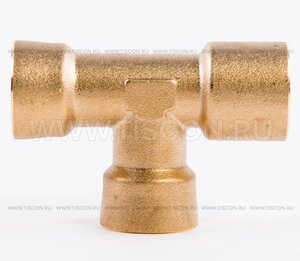Изображение 9, 467.T.8-6-8.31.В Соединитель трубки ПВХ, полиамид d=6мм-8мм-8мм тройник латунь TISCON