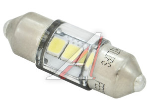 Изображение 1, 11860CU60 Лампа светодиодная 12V C5W SV8.5 30мм 6000K 100Лм Led White Ultinon Pro6000 PHILIPS
