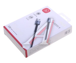 Изображение 2, NB215 Black Кабель iPhone (5-) 2.4A 1м черный XO