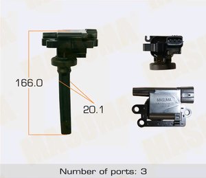 Изображение 2, MIC-300 Катушка зажигания MITSUBISHI Carisma, Colt, Galant, Lancer, Outlander MASUMA