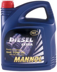 Изображение 1, 1106 Масло дизельное DIESEL EXTRA 10W40 п/синт.5л MANNOL