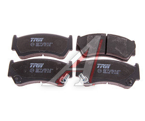 Изображение 2, GDB3180 Колодки тормозные NISSAN Almera (N15) (95-98) передние (4шт.) TRW