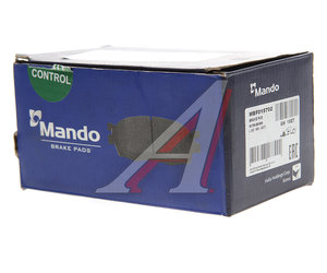 Изображение 4, MBF015702 Колодки тормозные MITSUBISHI L200 (97-06) передние (4шт.) MANDO
